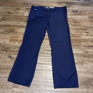 Lapco FR Pants Flame Resistant Cat2 Womens 18 Regular Navy Blue Work Uniform